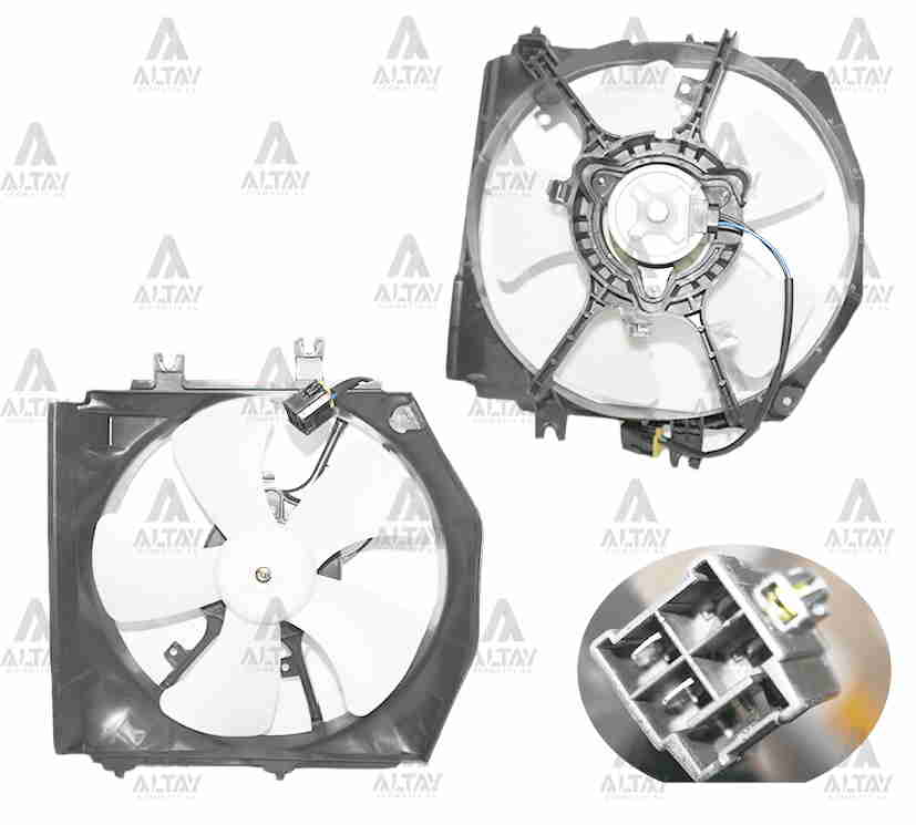 Mazda 323 Radyatör Fan ve Motoru 1995-1998 Fan OEM BPD3-15-210A